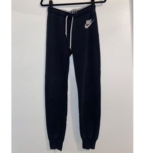 Nike black joggers